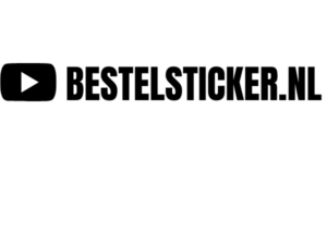 YB Sticker - Eigen Tekst