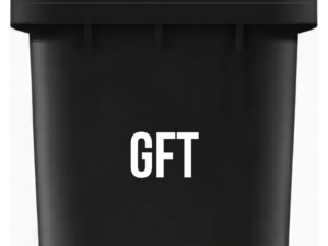 Kliko sticker “GFT” - duidelijk & duurzaam