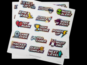 Stickervel stickers