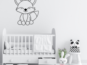 Vos vinyl sticker | Muur, raam, deur & kast sticker